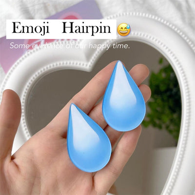 Fashion Emoji Hairpin